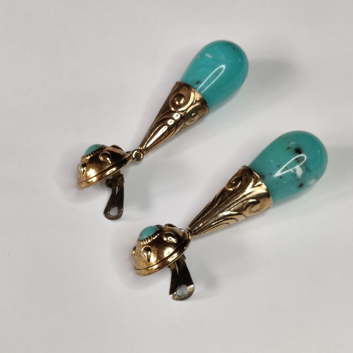 1980s Statement Clip Earrings