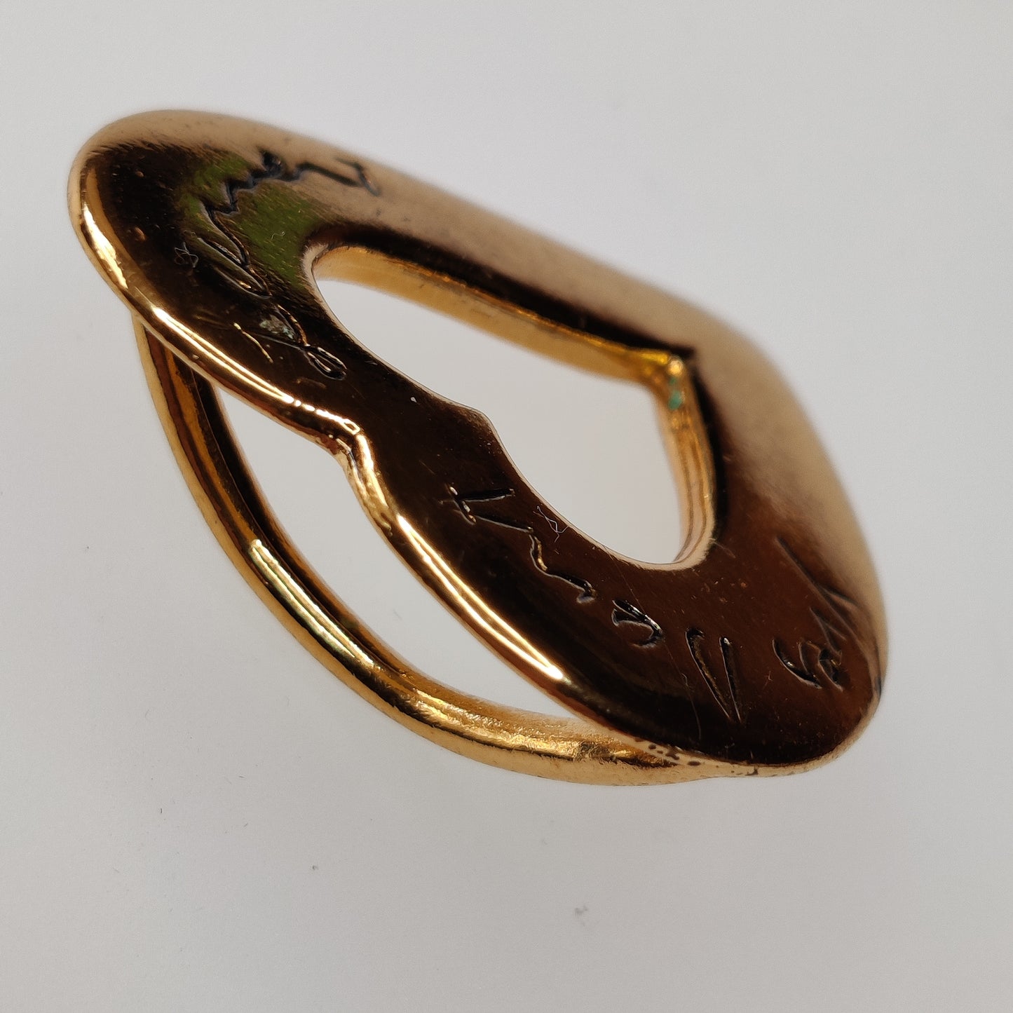 Vintage YSL Scarf Ring