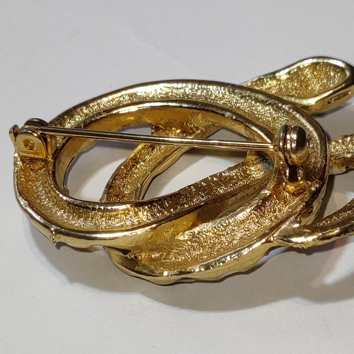 Vintage Coiled Snake Brooch