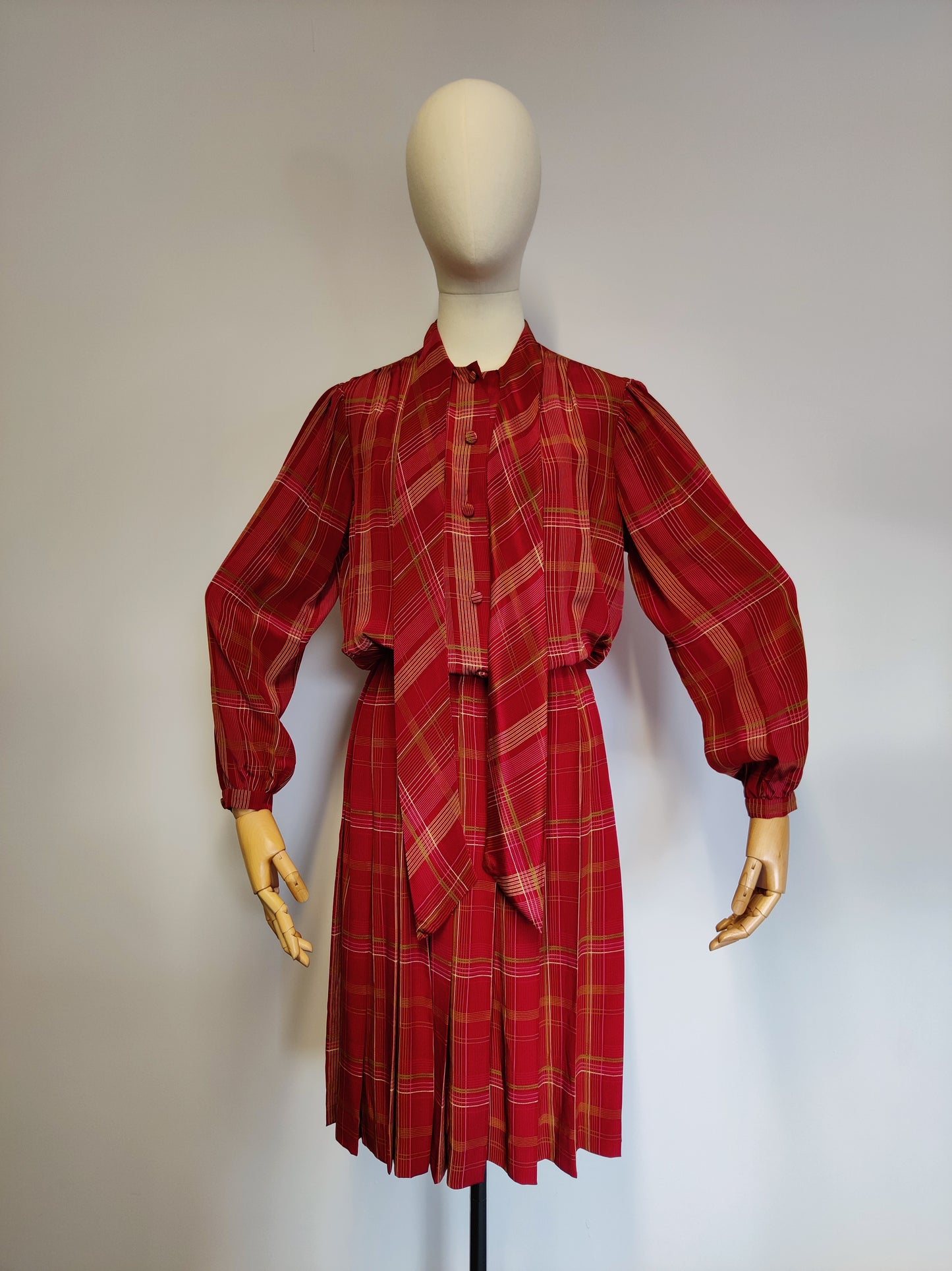 1970s Handmade 'Dior' Silk Dress