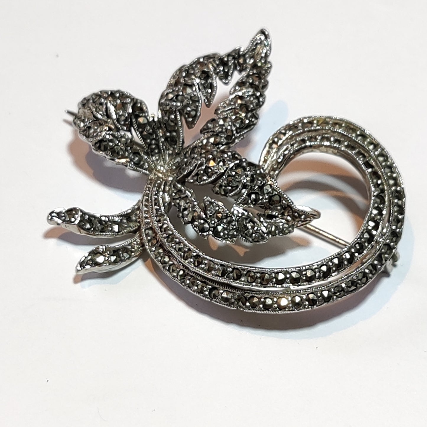 Vintage Marcasite Brooch