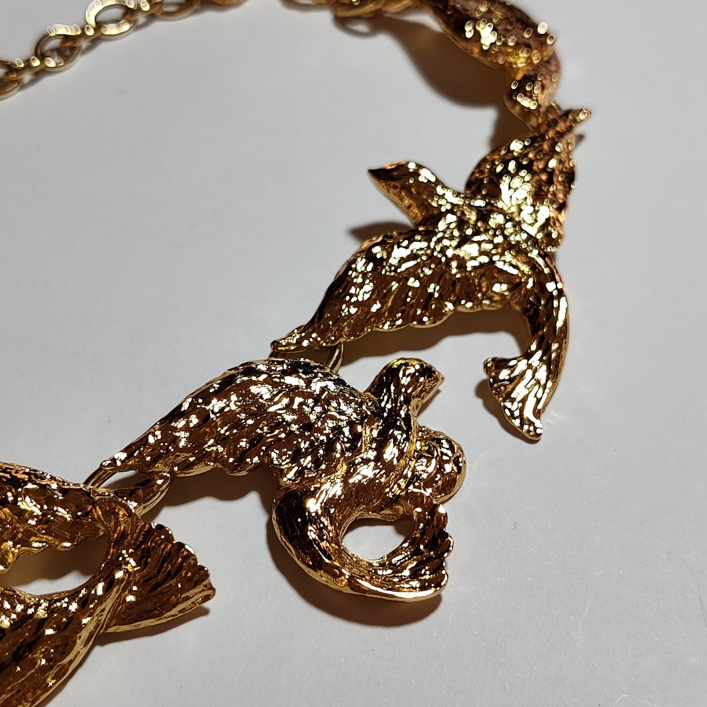 Vintage Ysl 1980s 'Braque Collection' Necklace