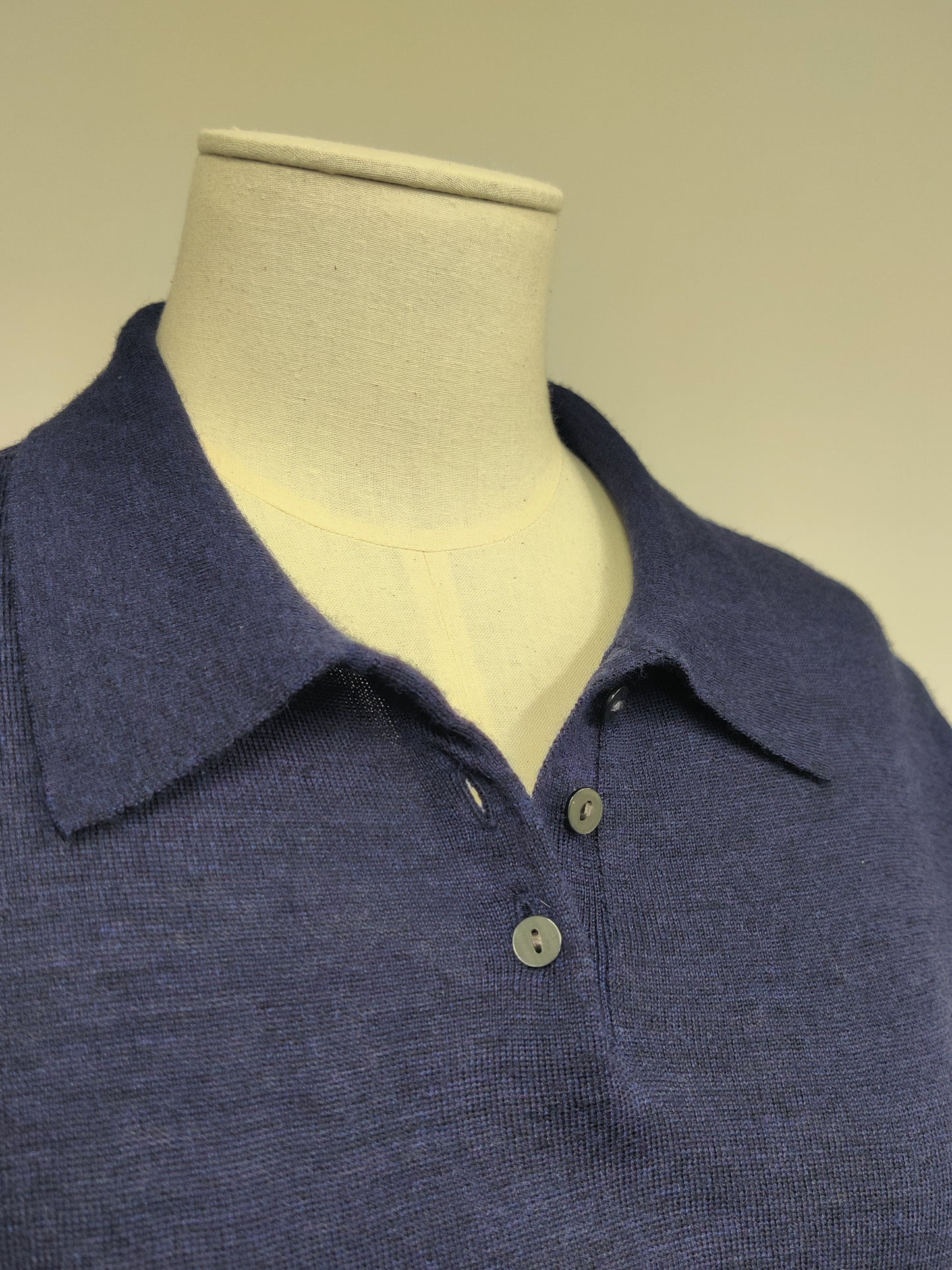 Merino Polo Sweater