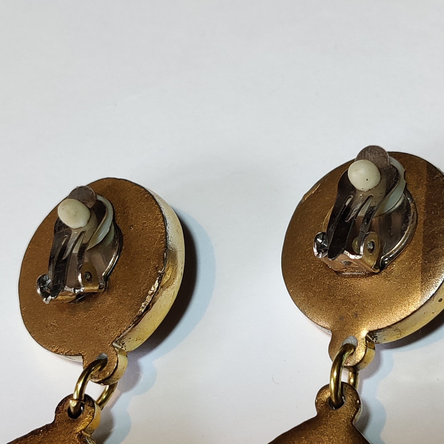 Vintage Oversized Clip Earrings