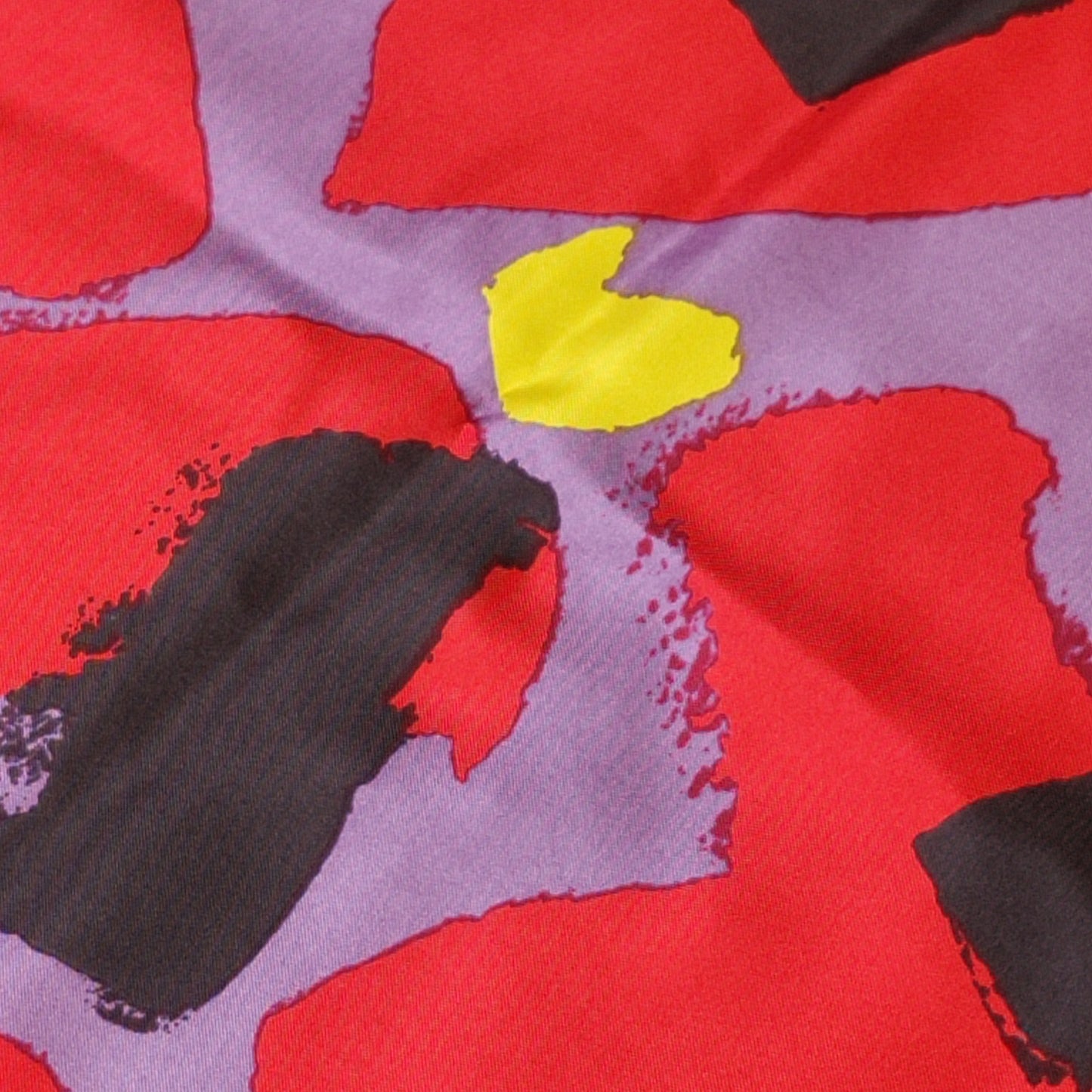Donald Hamilton Fraser RA 1980s Silk Twill Scarf