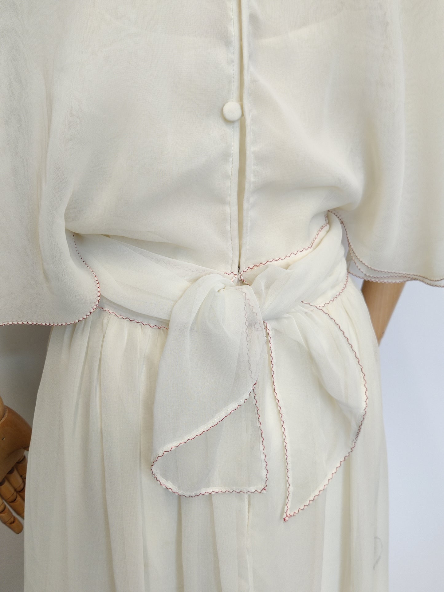 'Seashells' 1970s Maxi Dress attributed to Jean Varon