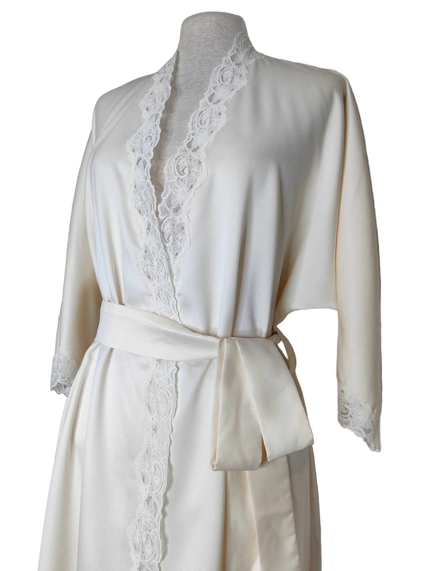 Vintage Eileen Marshall Nightdress and Dressing Gown Set