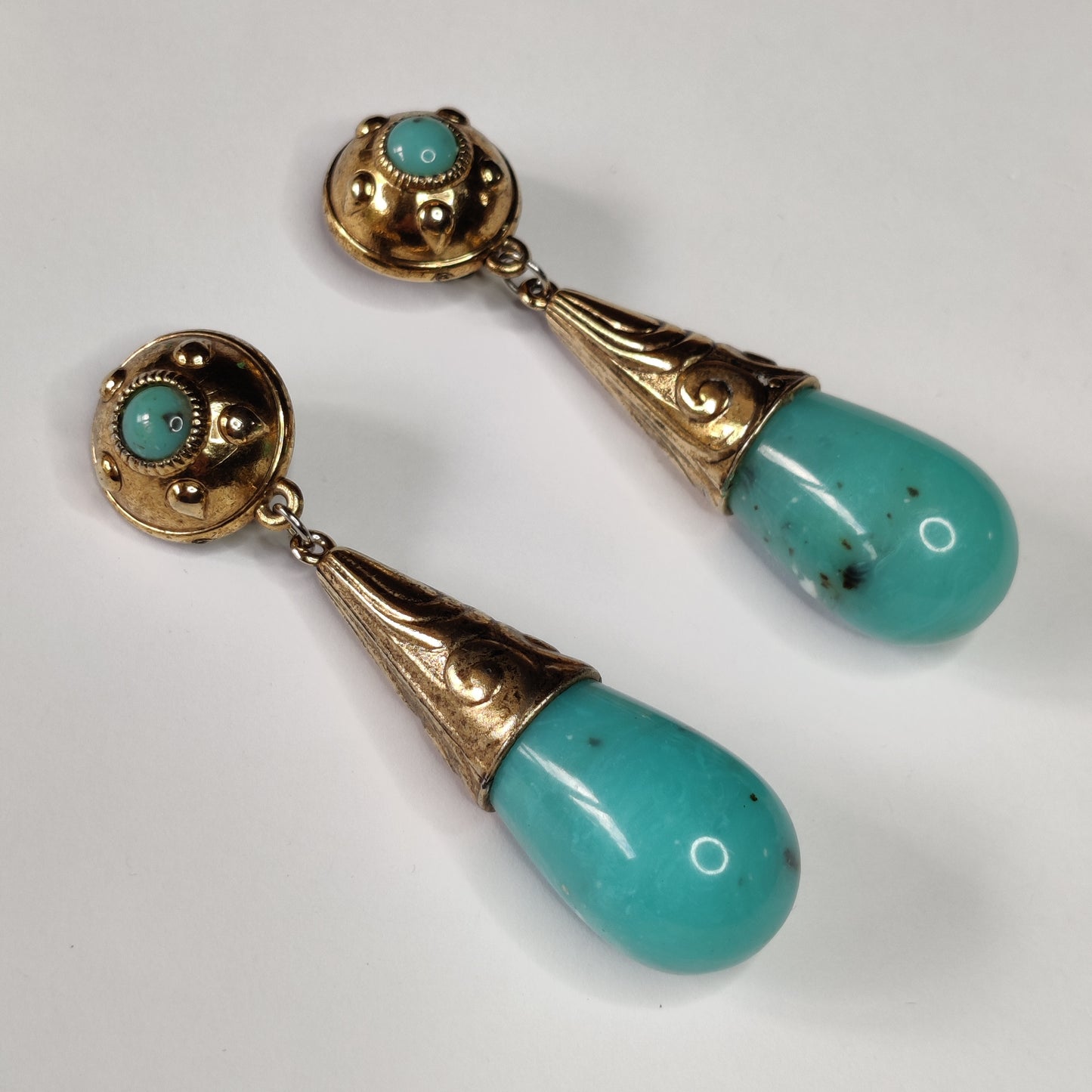1980s Statement Clip Earrings