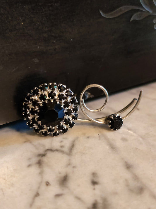 Vintage Floral Brooch