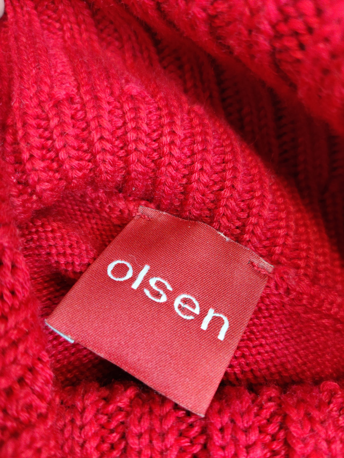 Olsen Vintage Wool Blend Roll Neck Jumper
