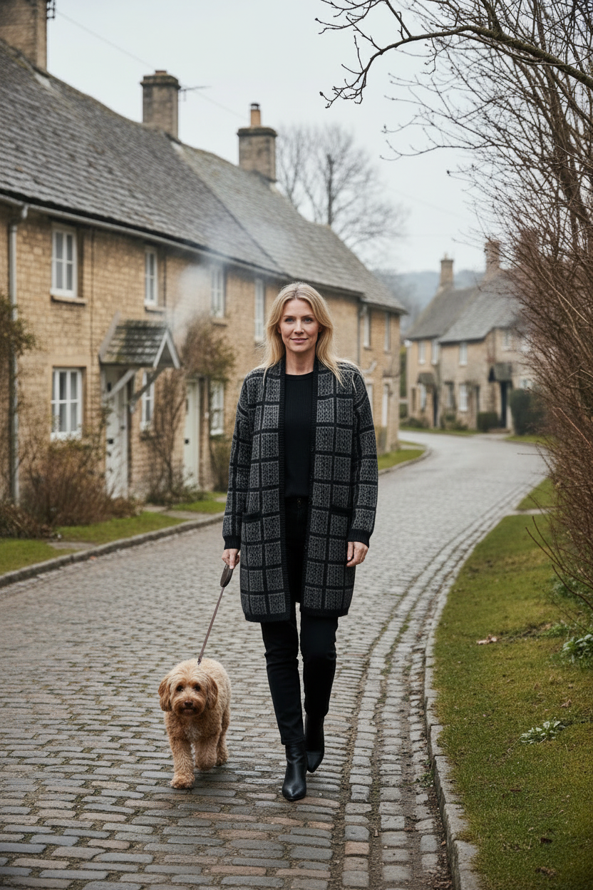 Vintage Knitted Jacket by Marks and Spencer