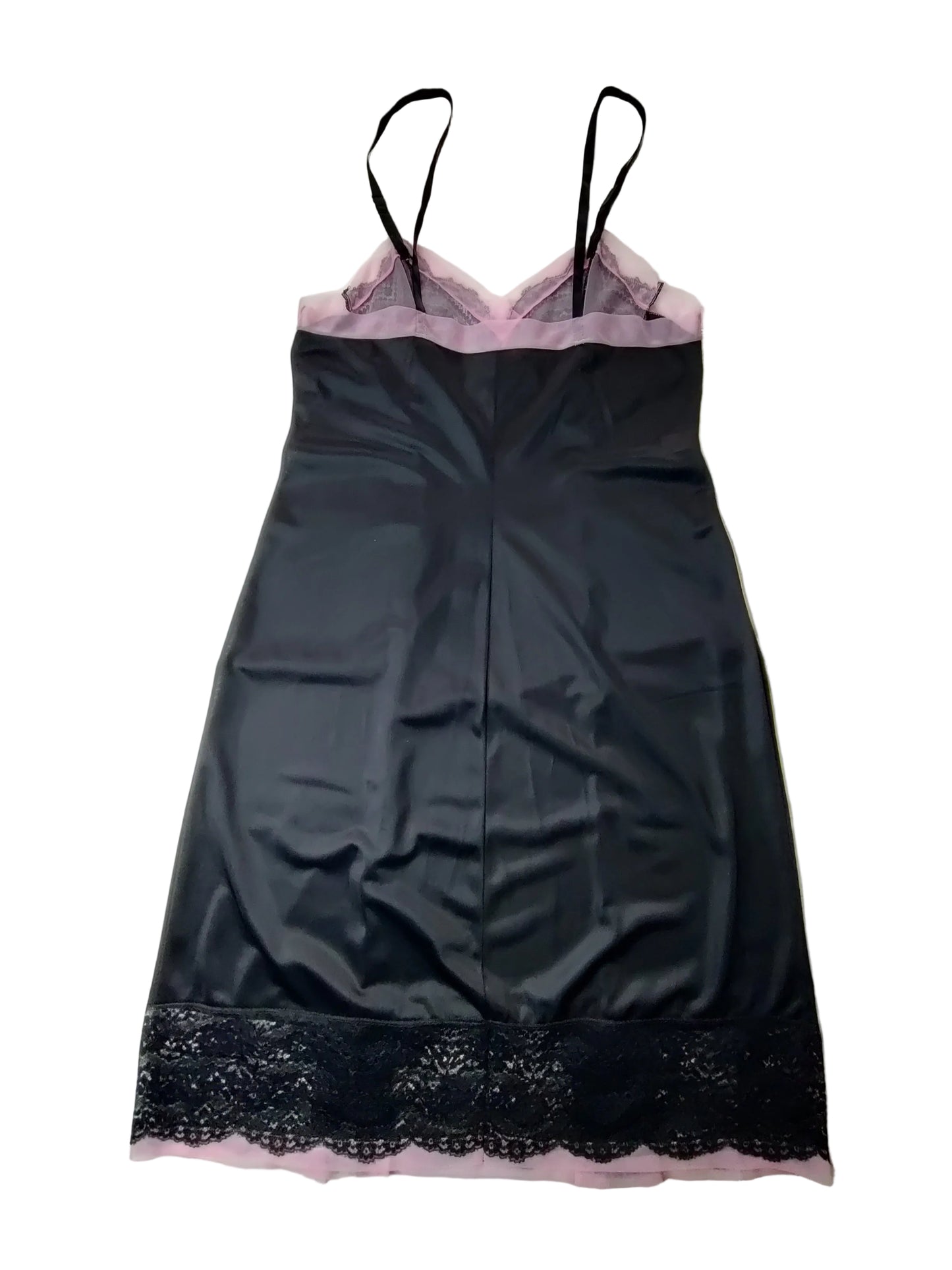 1960s Black/Pink Slip