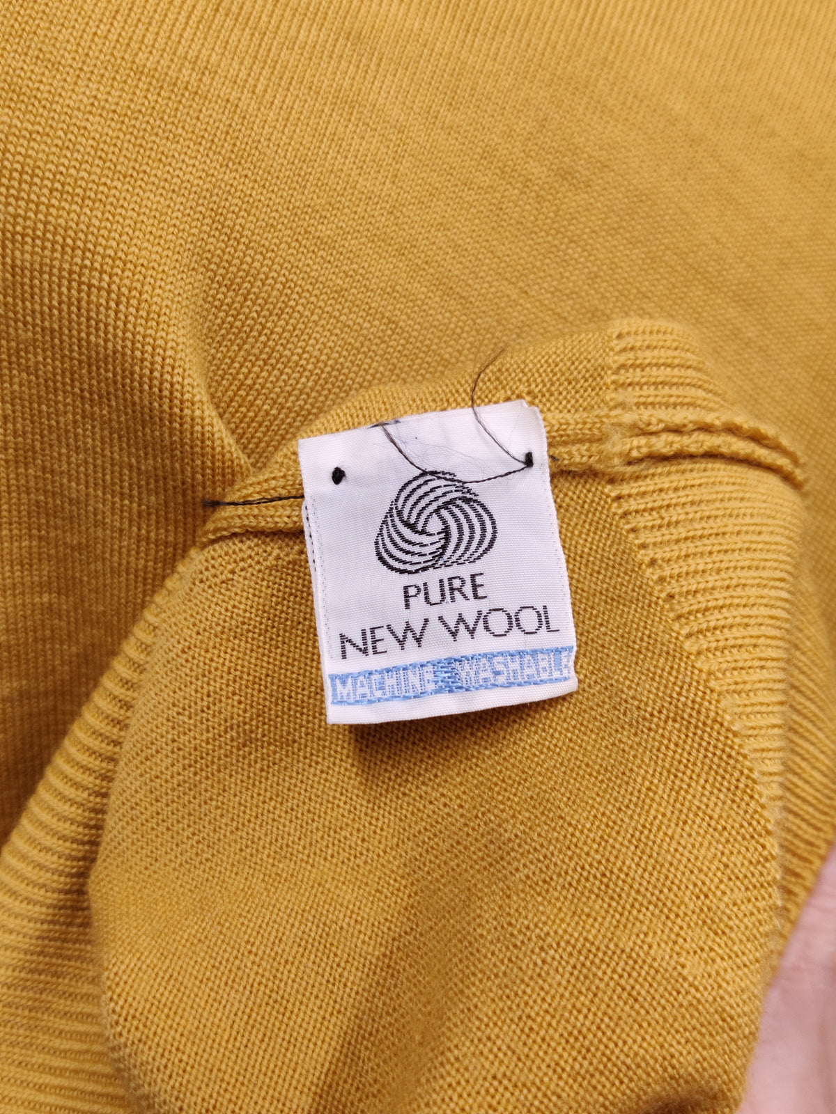 Vintage Straven Pure Merino Wool Crew Neck Jumper