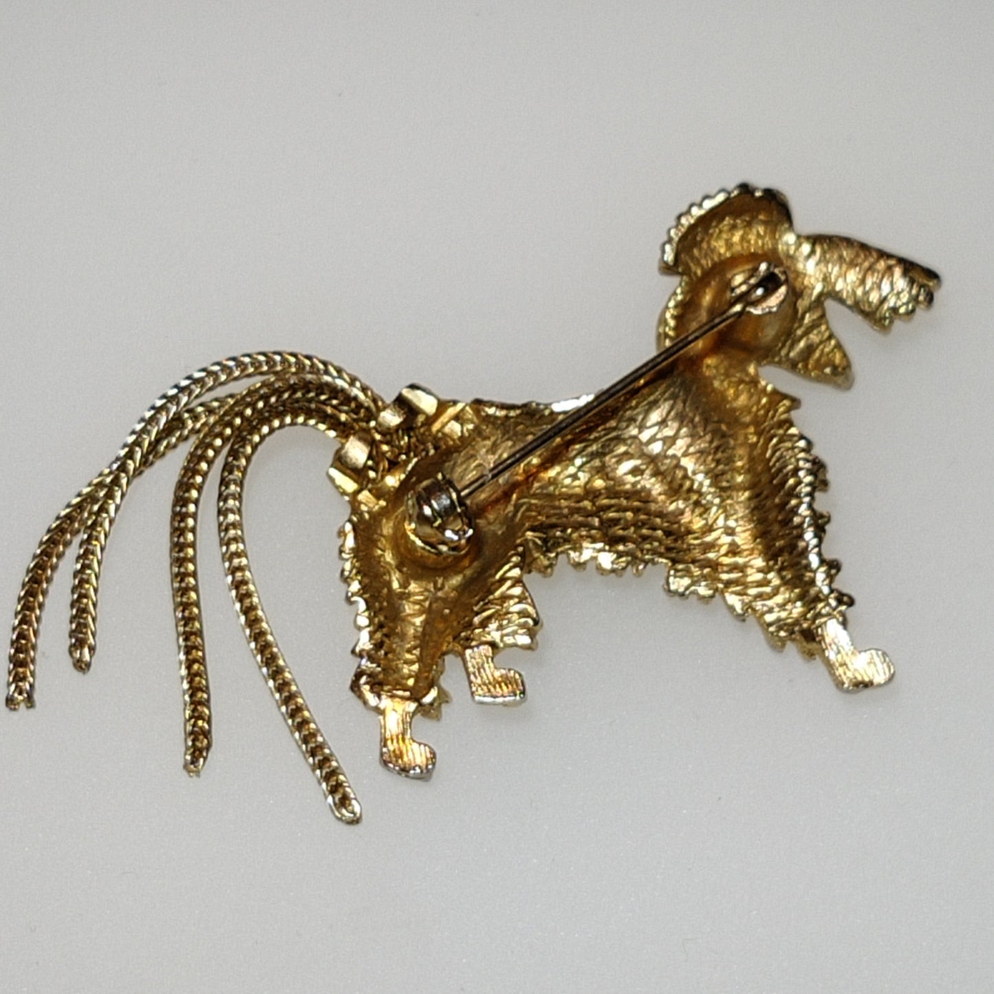 Mid century Dog Brooch
