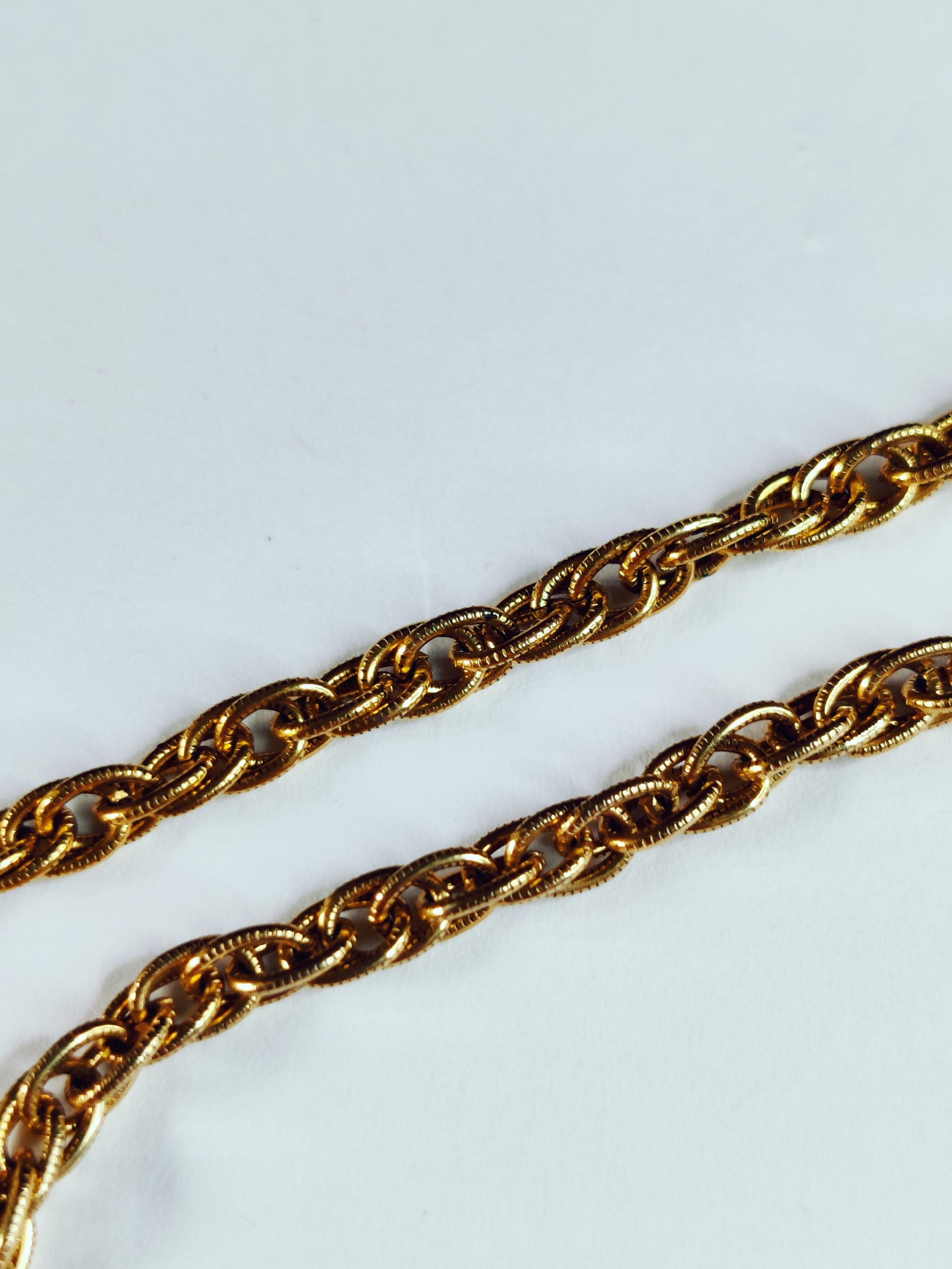 Vintage 1960s Accessocraft Glass Sautoir Necklace