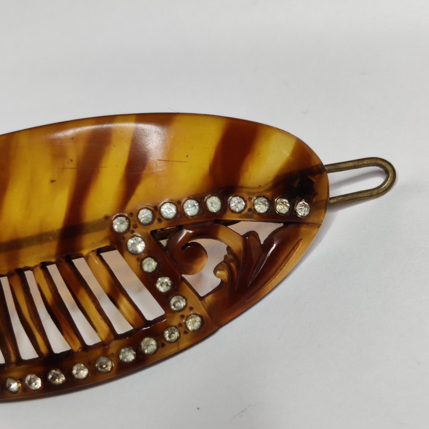 Blackbird Art Deco Barrette
