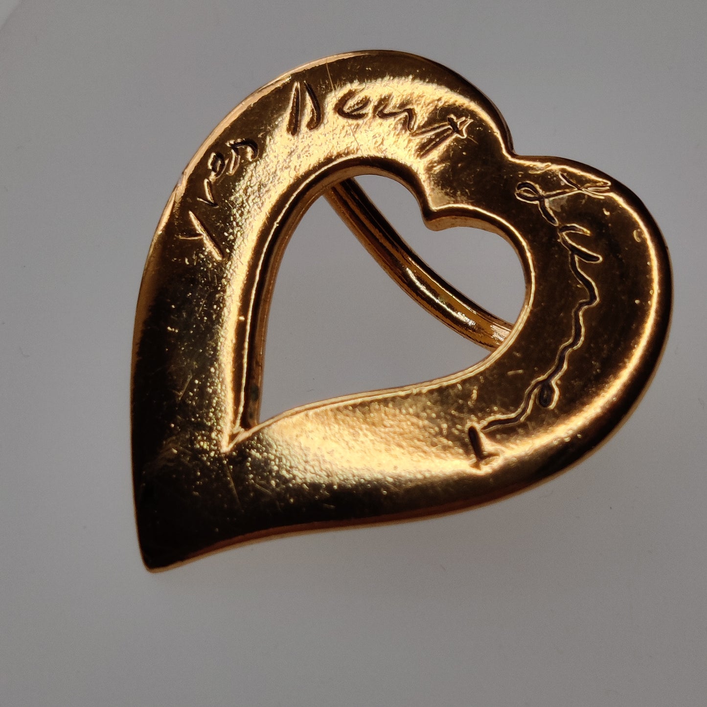 Vintage YSL Scarf Ring