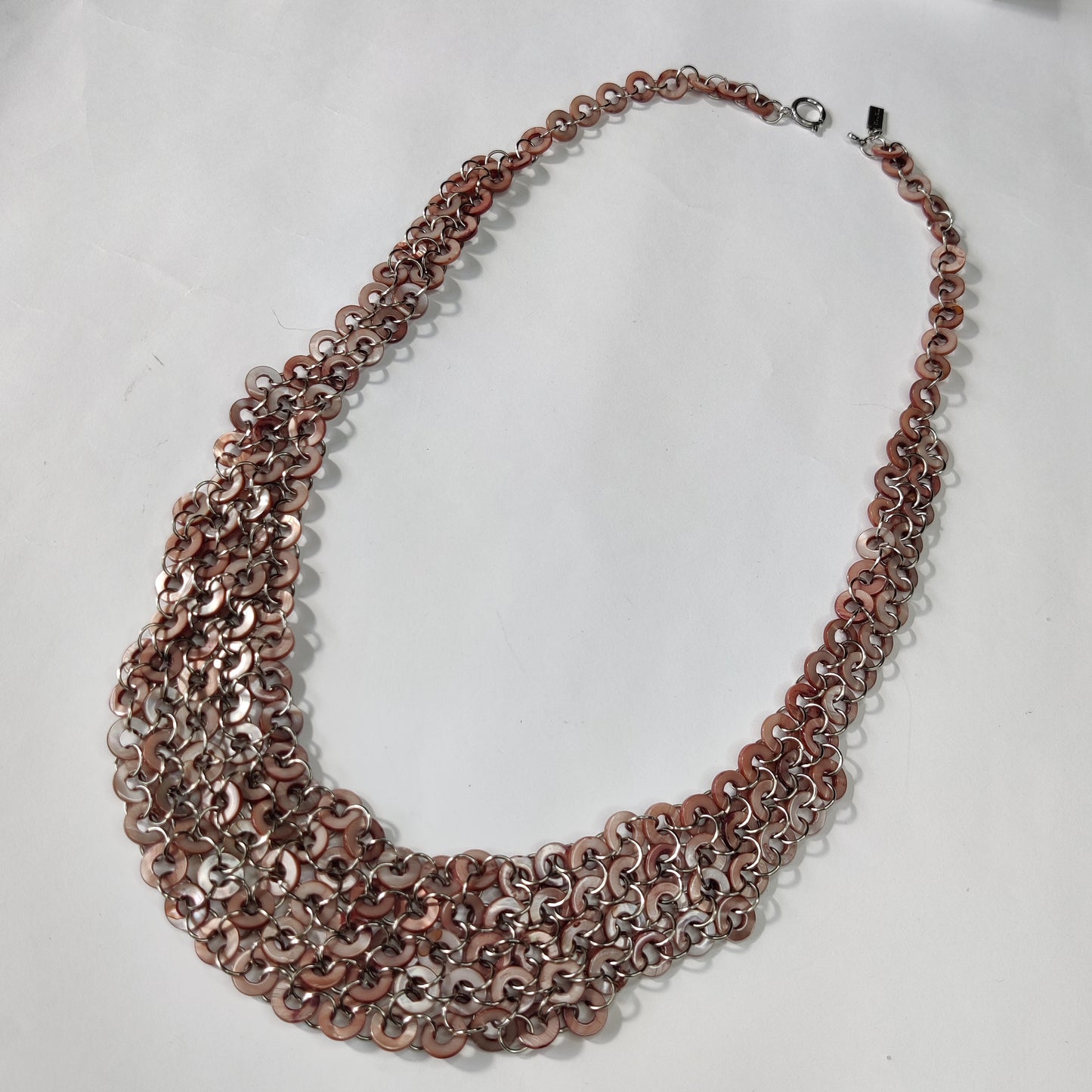 Shell Ring Necklace by Caroline