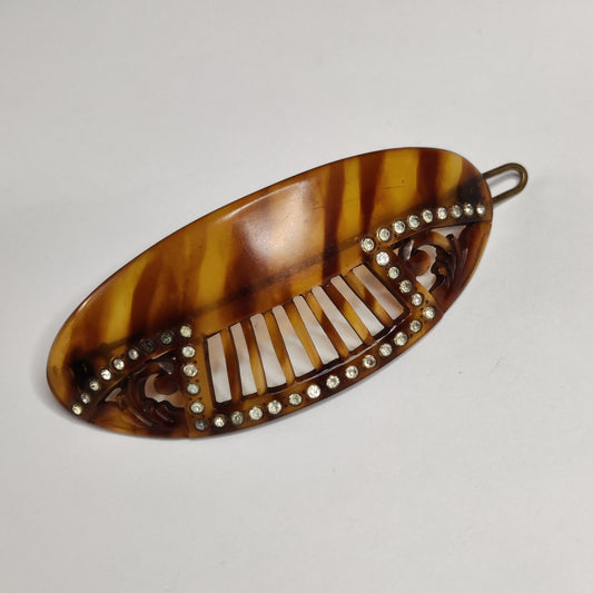 Blackbird Art Deco Barrette