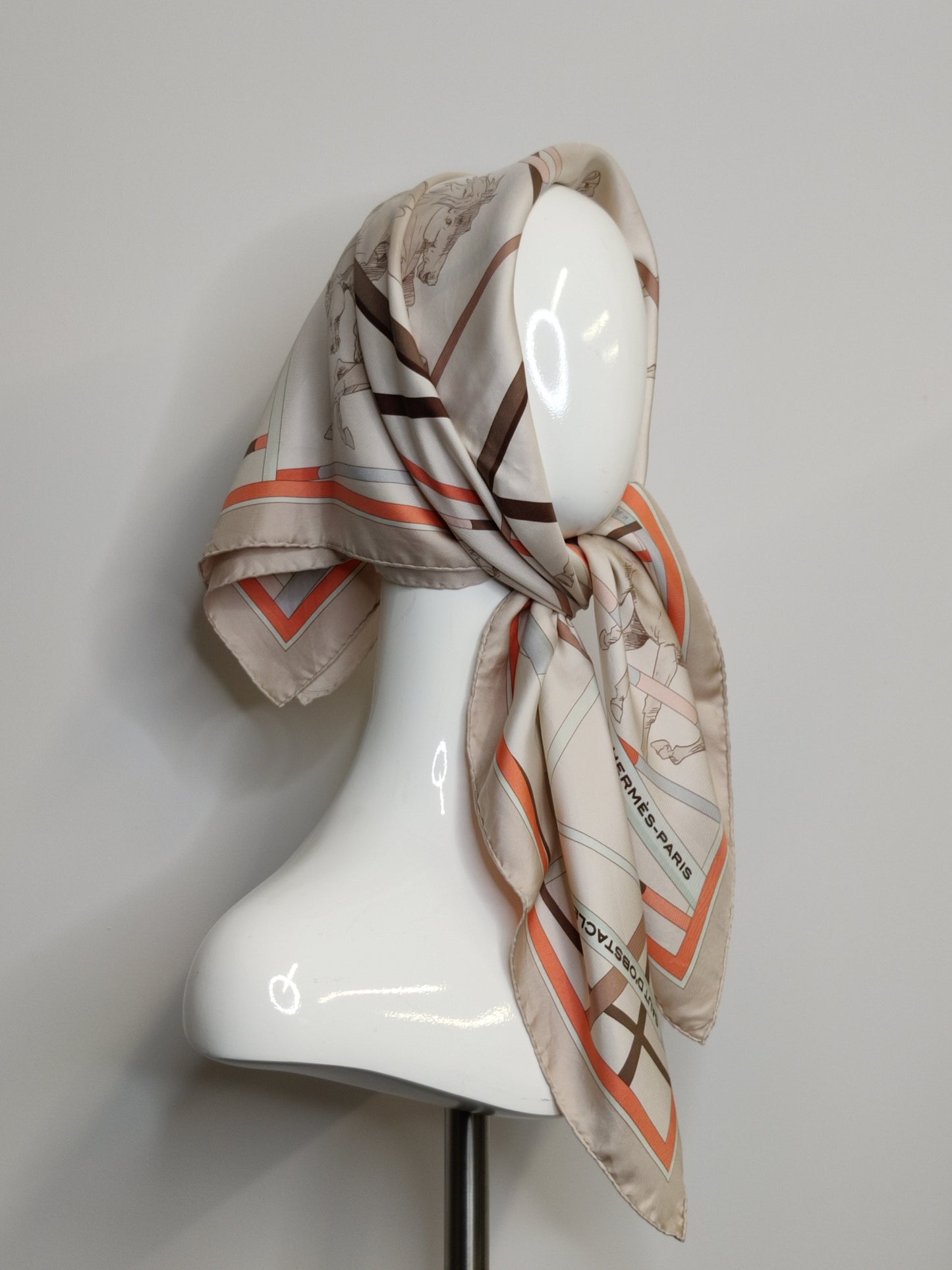Hermes Silk Scarf
