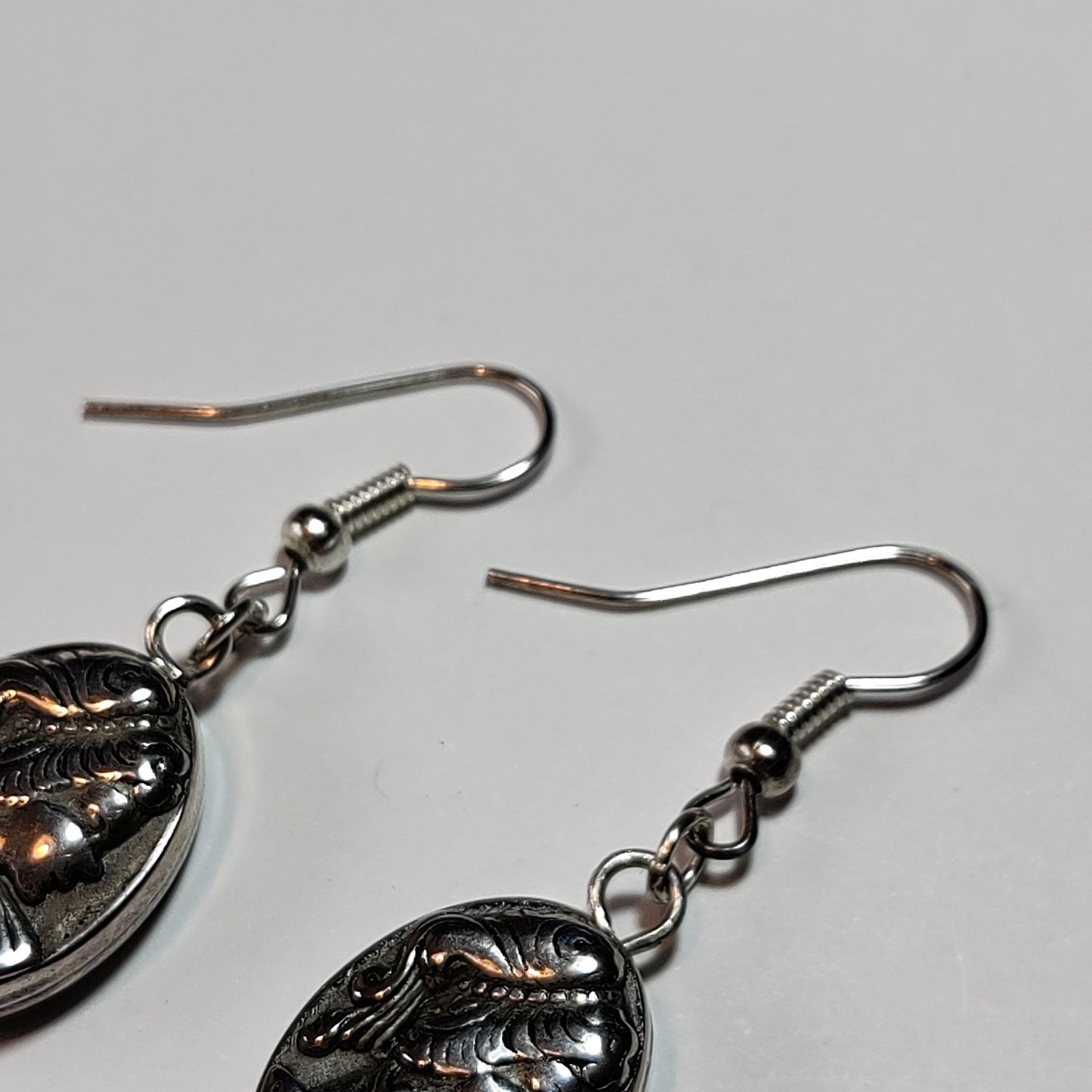 Vintage Cameo Style Earrings