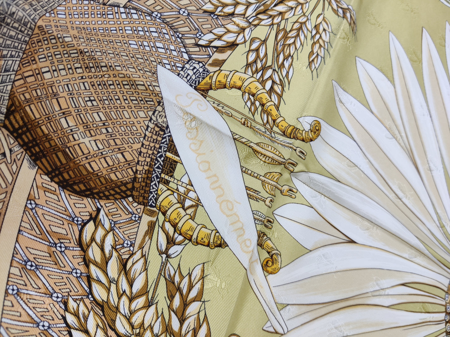Hermes Silk Scarf