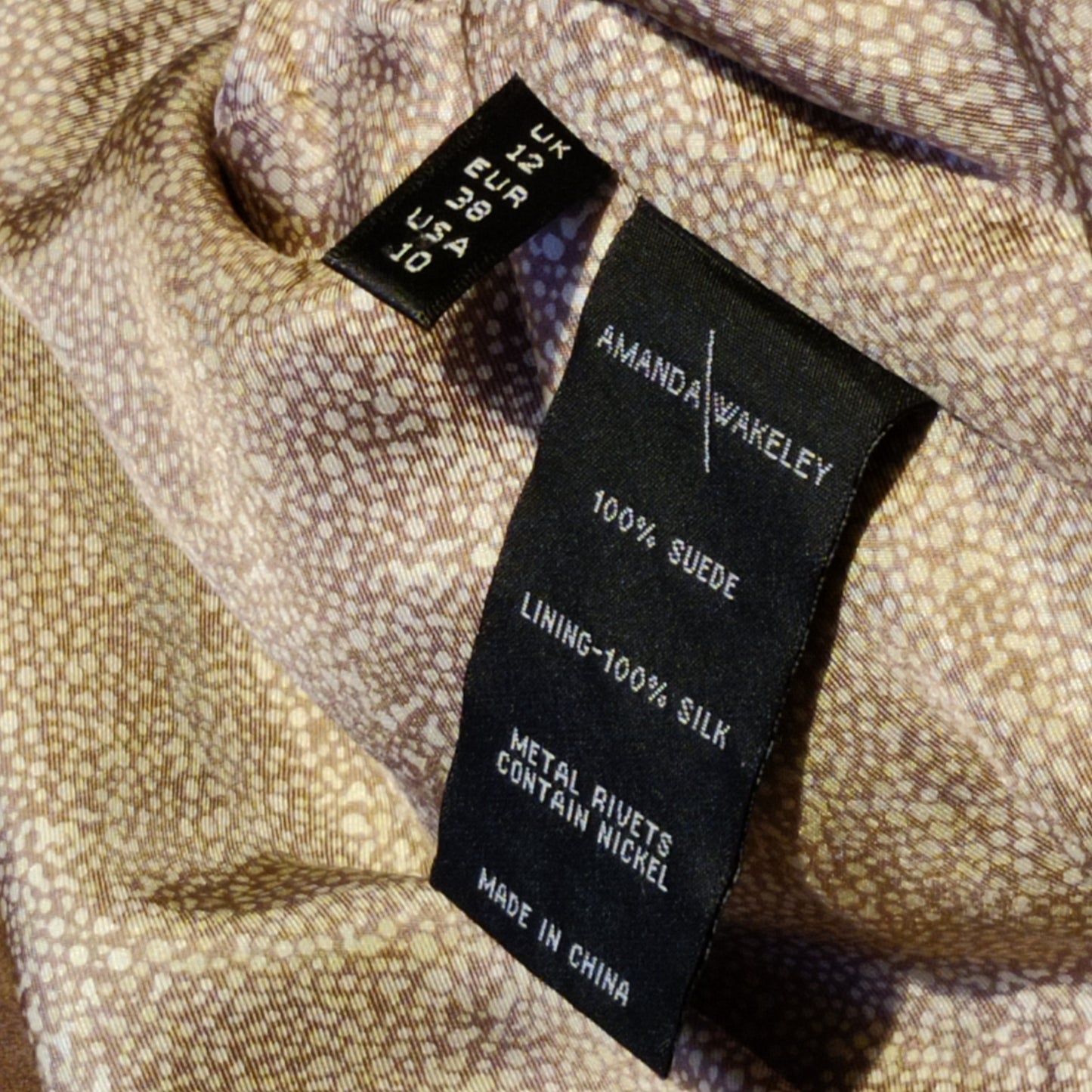 Amanda Wakeley Soft Suede Jacket