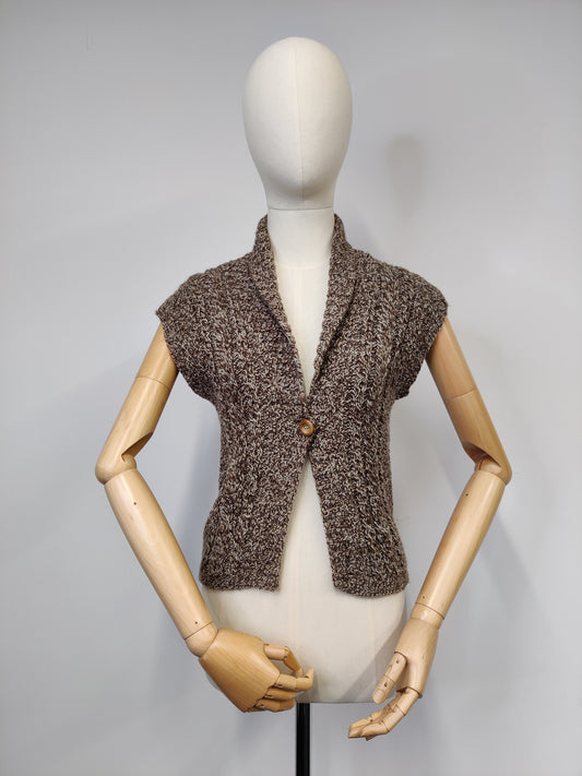 Vintage Knitted Waistcoat