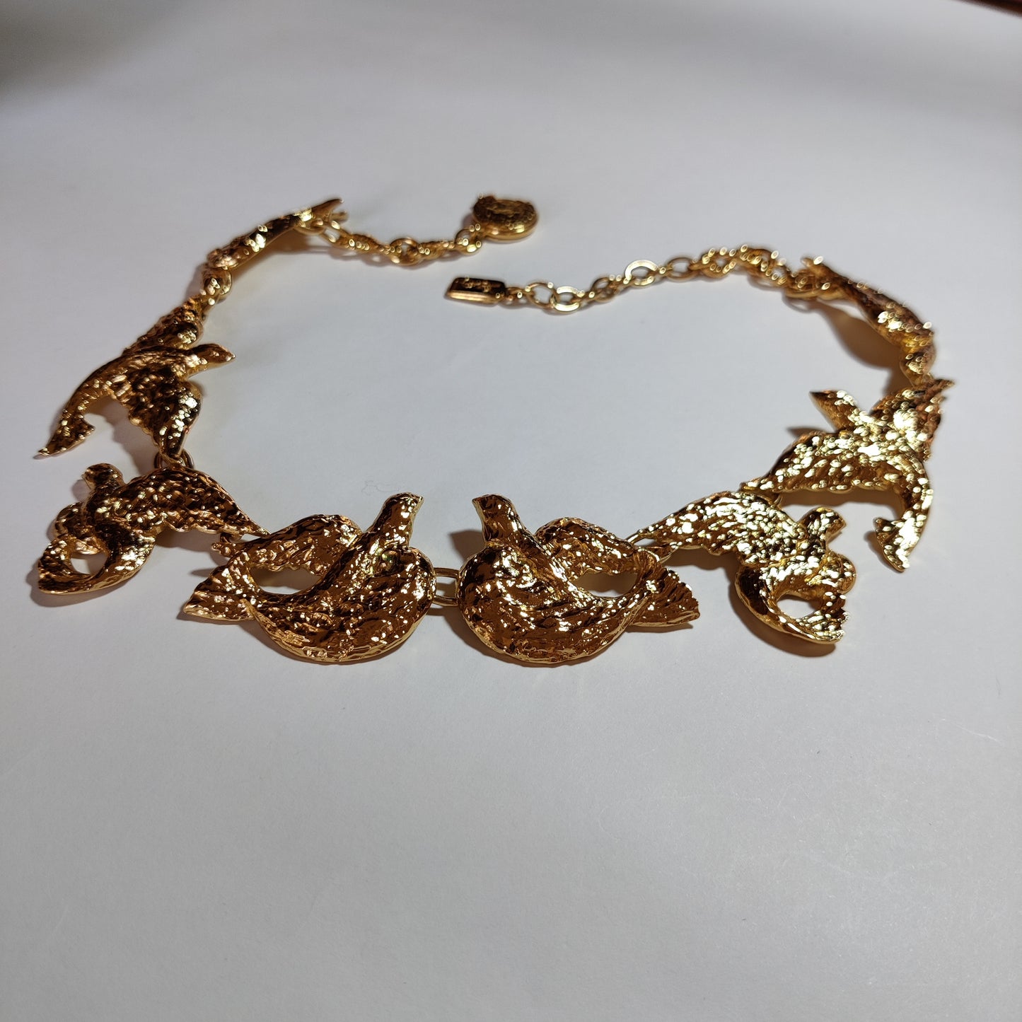 Vintage Ysl 1980s 'Braque Collection' Necklace