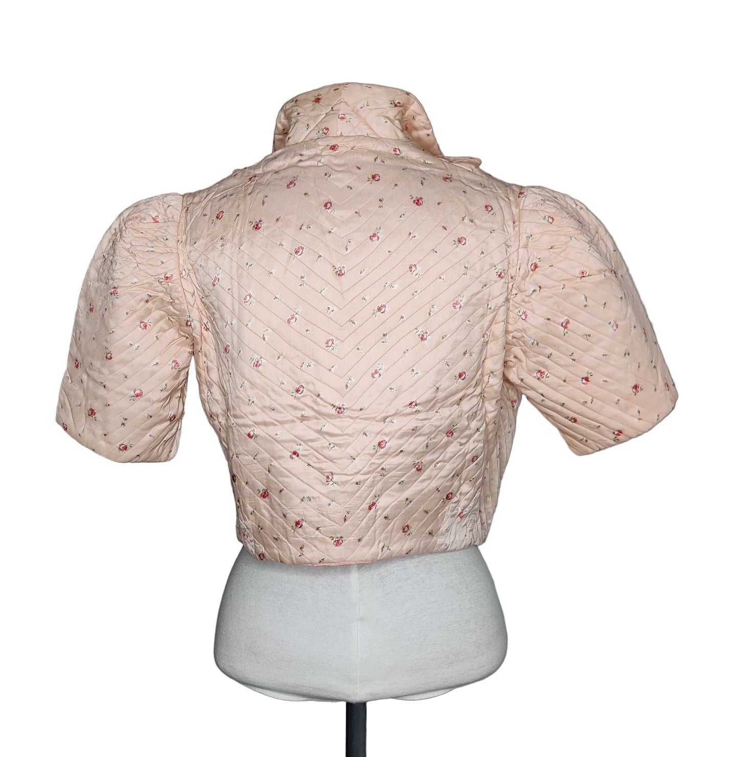 Vintage Floral Bed Jacket