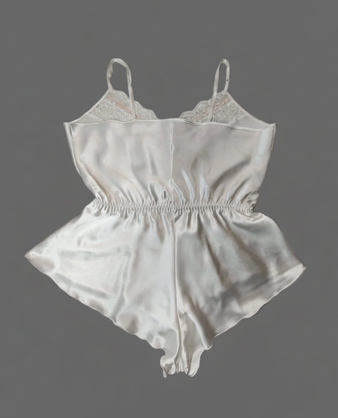 1980s Cream Teddy/Camiknickers