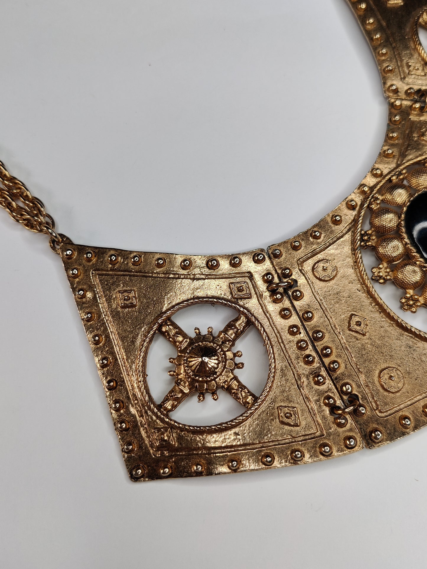 Vintage Pauline Rader Statement Bib Necklace
