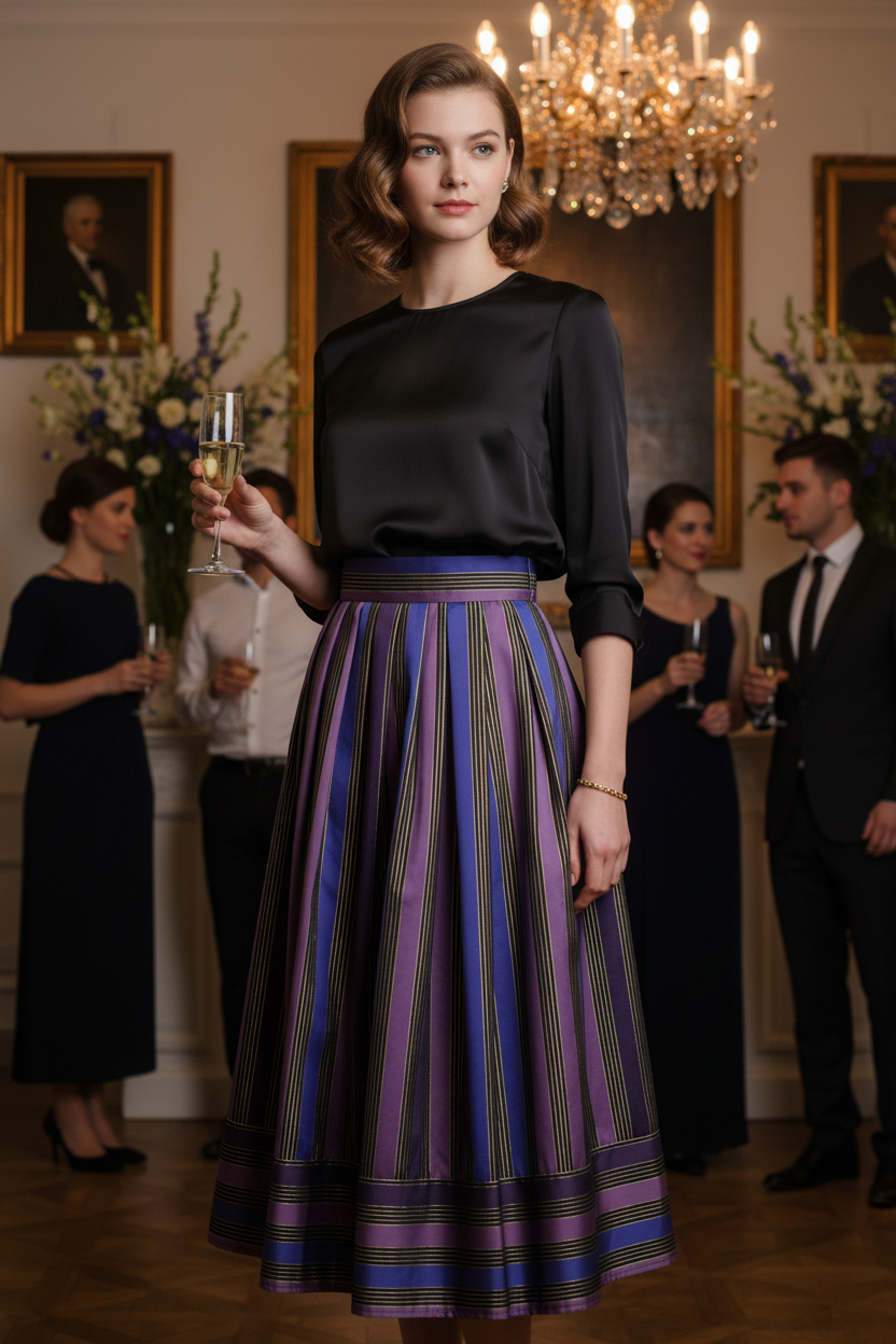 1980s Skirt by Shelana of London