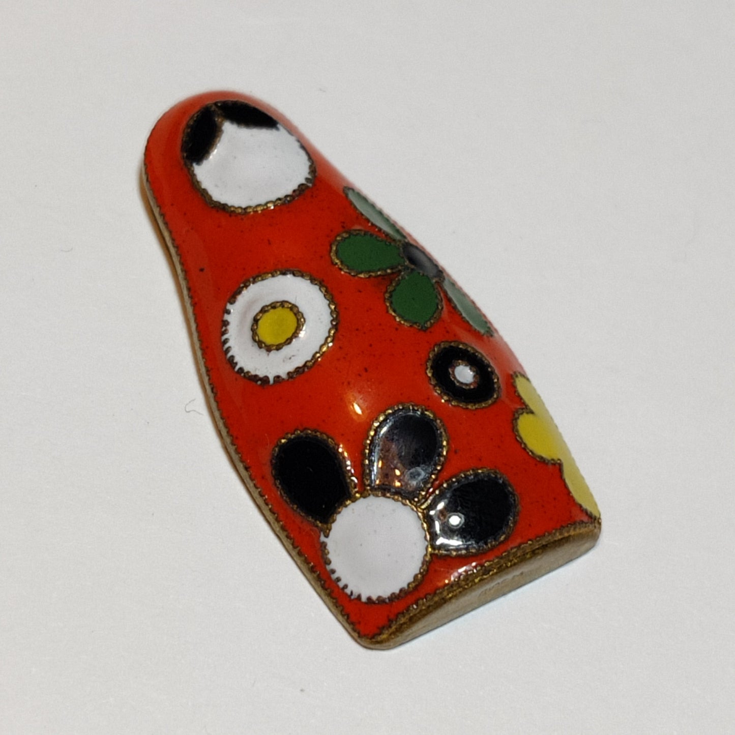 Vintage Matryoshka Enamel Brooch