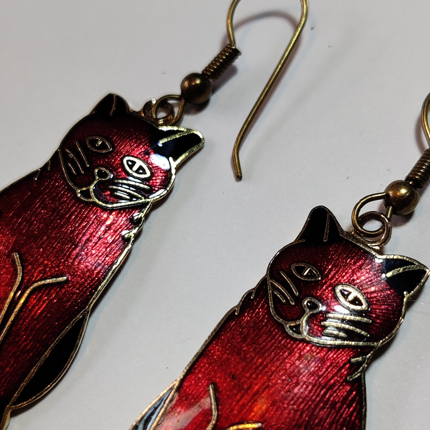 Vintage Cat Earrings