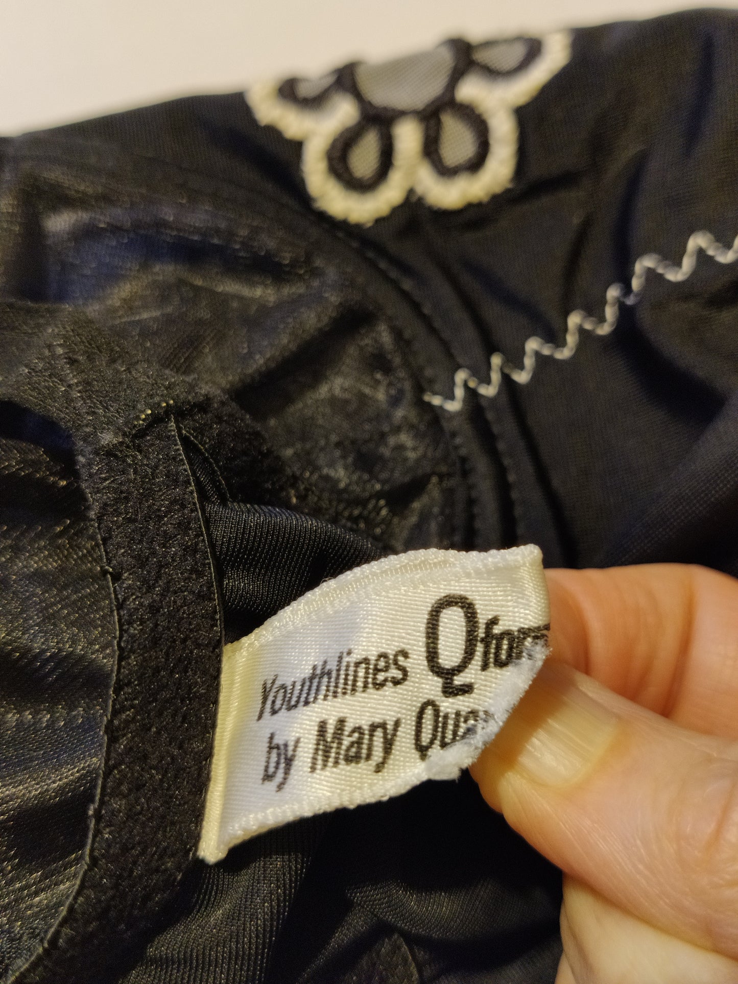 Vintage 1960s Mary Quant Stretch Bodysuit