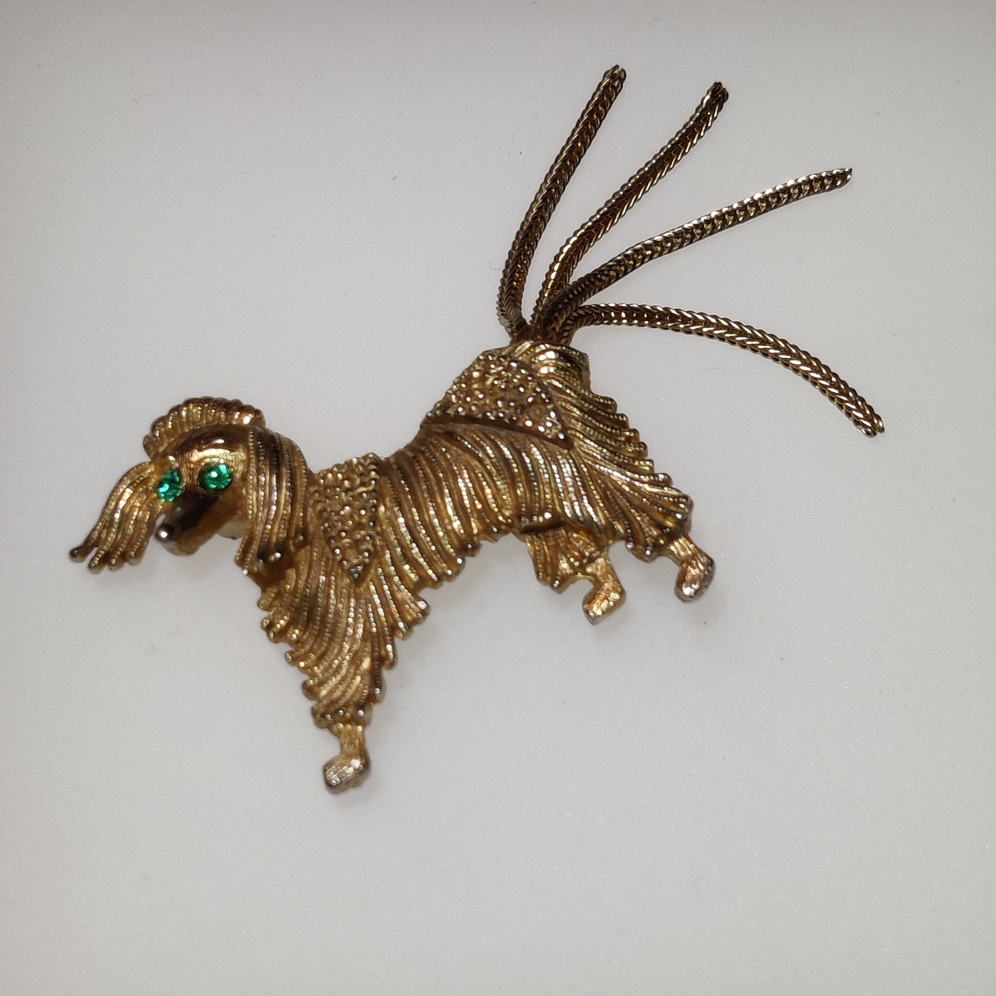 Mid century Dog Brooch