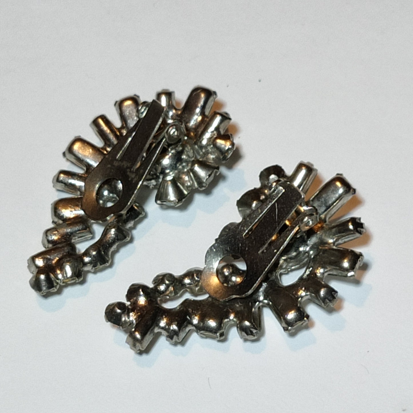 1960s Statement Diamante Earrings