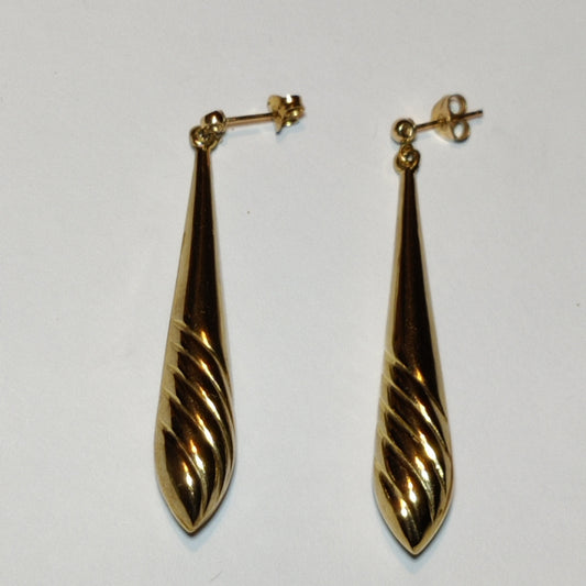 Vintage 9ct Gold Earrings