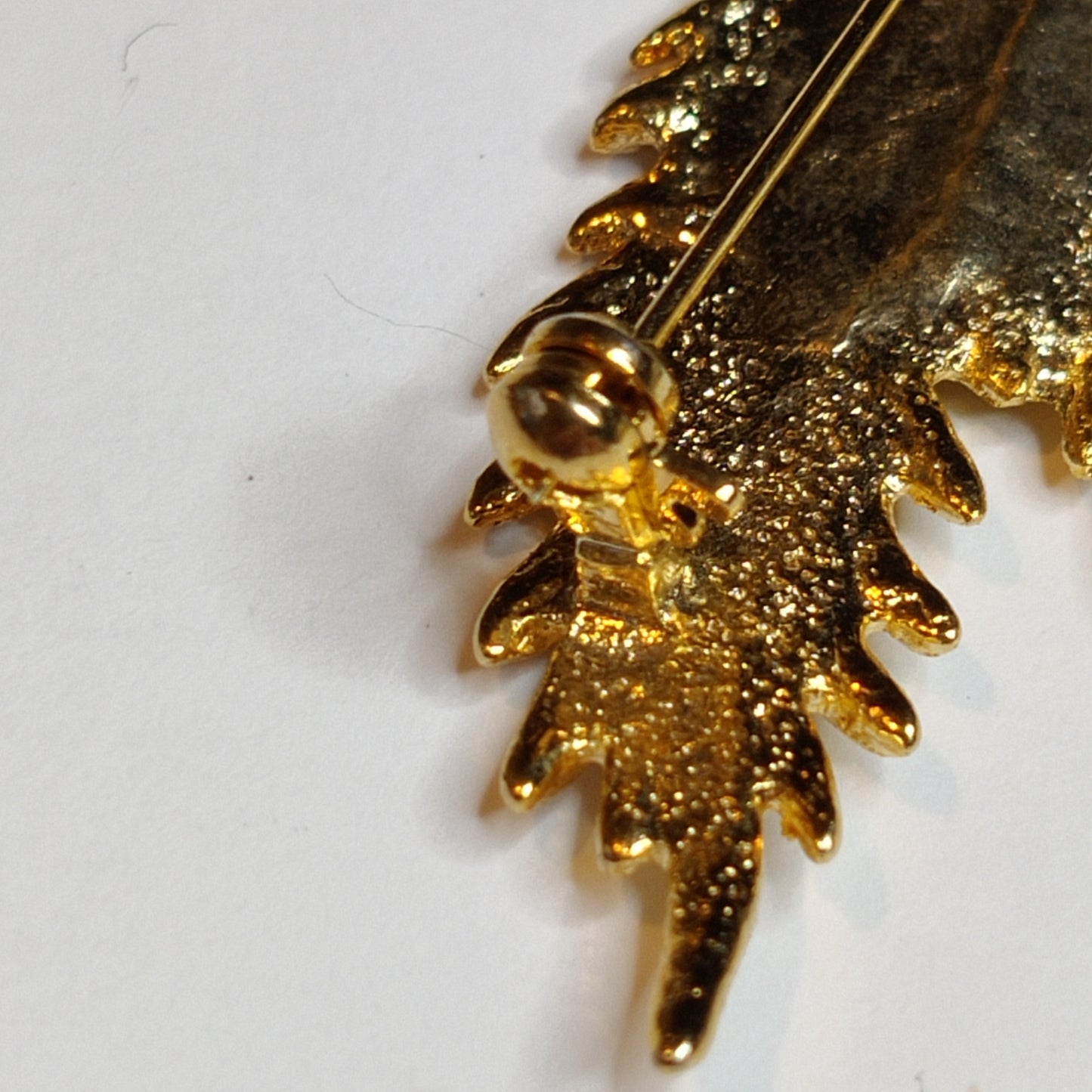 1960s Leaves Brooch