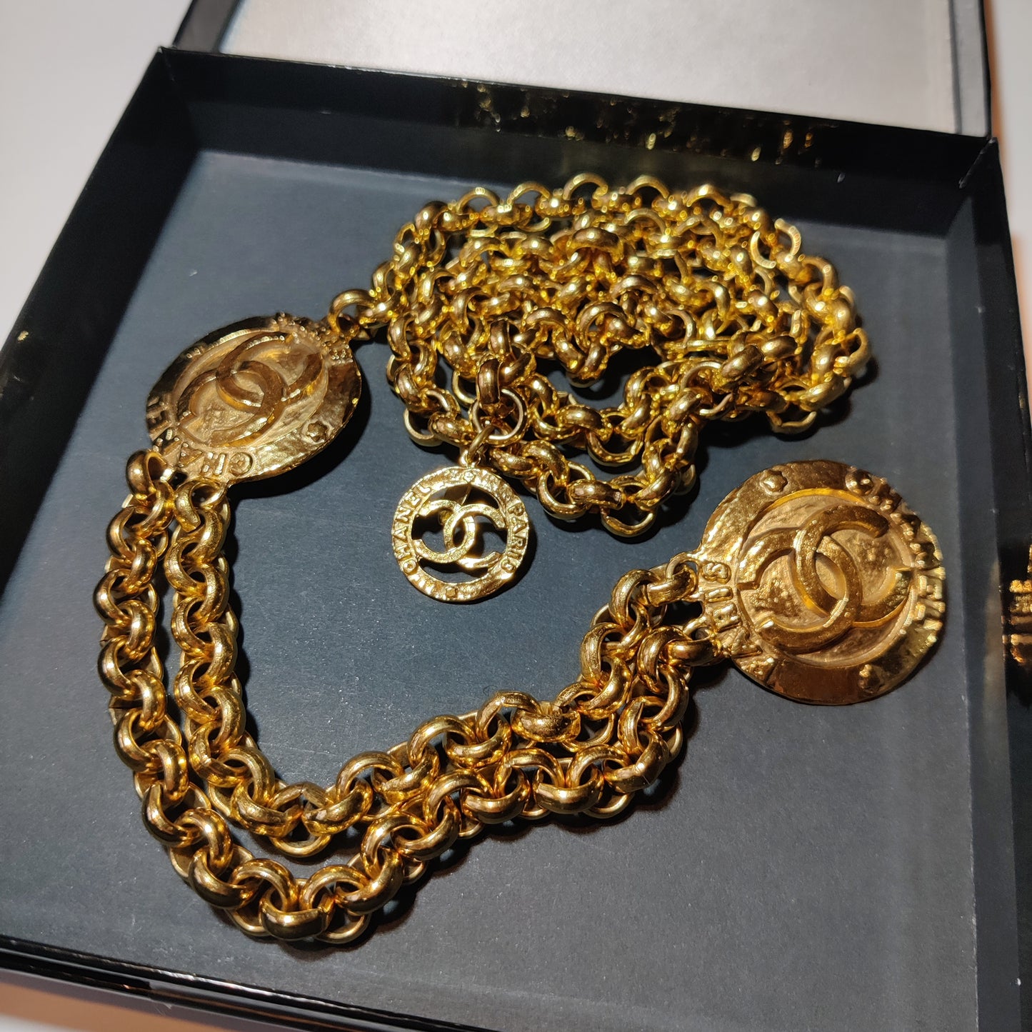 Vintage Chanel Chain Belt