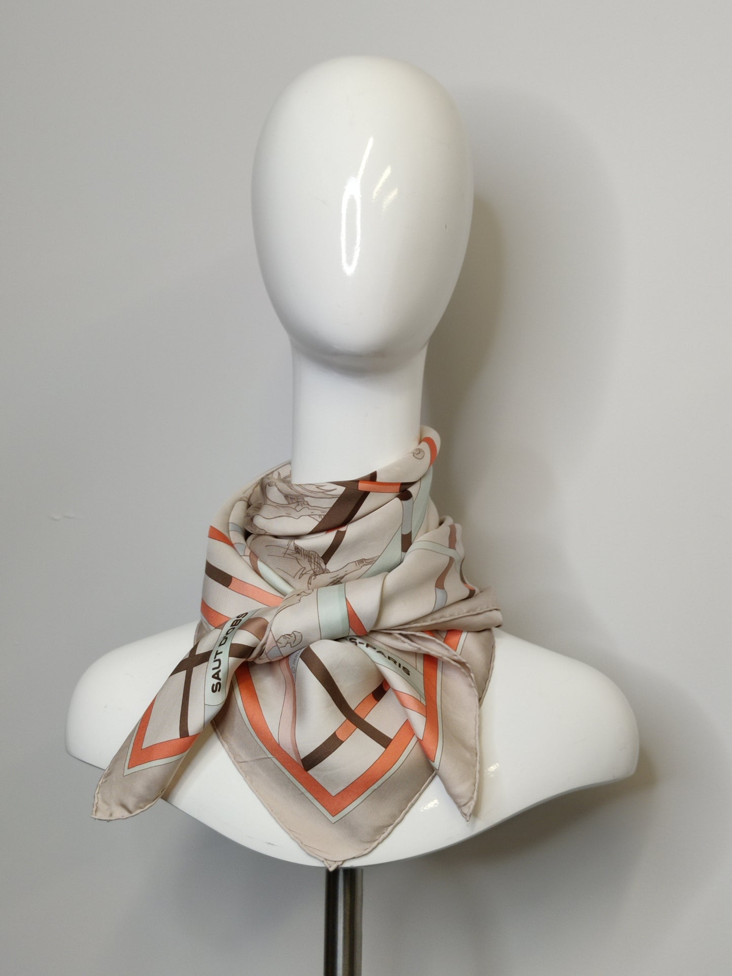 Hermes Silk Scarf