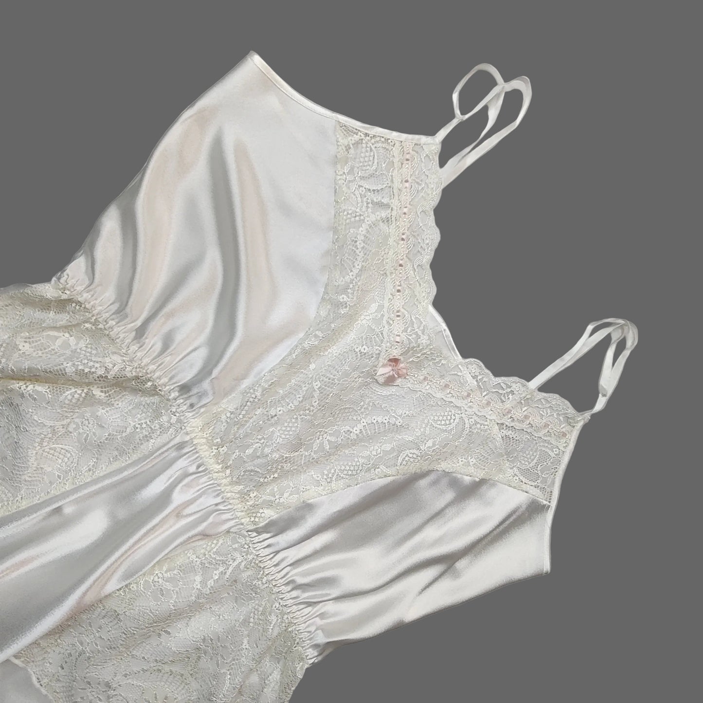 1980s Cream Teddy/Camiknickers