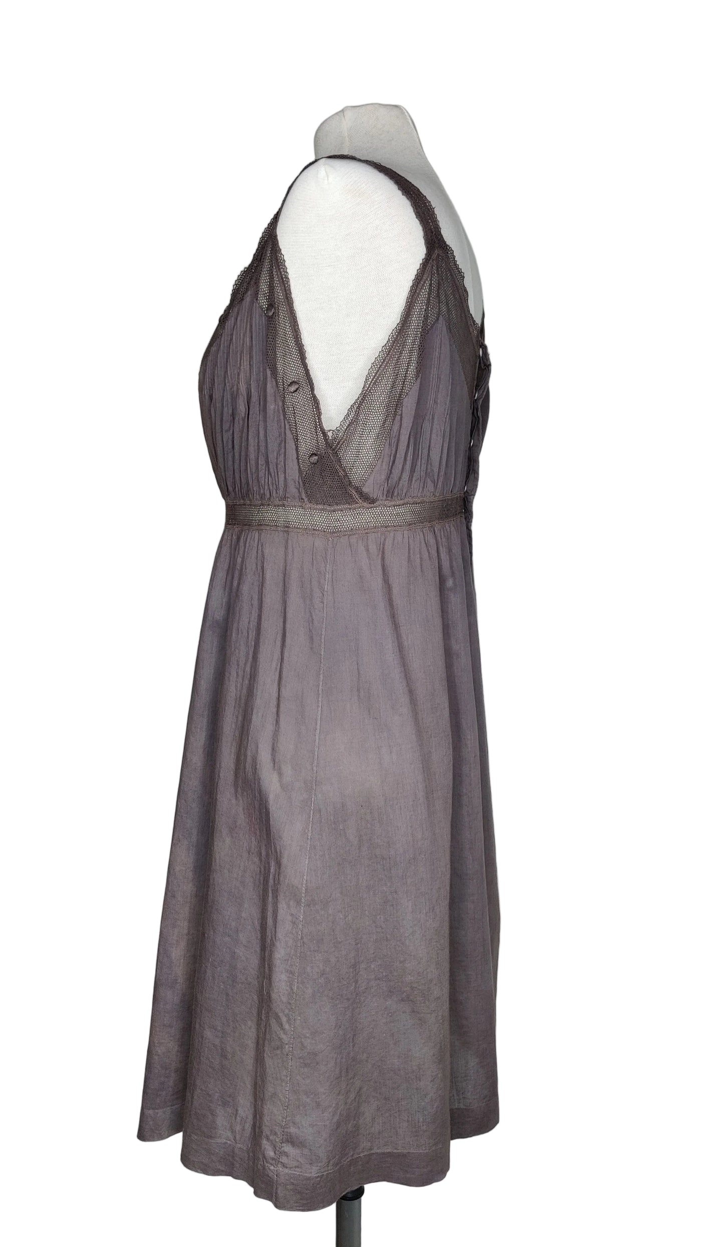 1920s Cotton Slip Dress