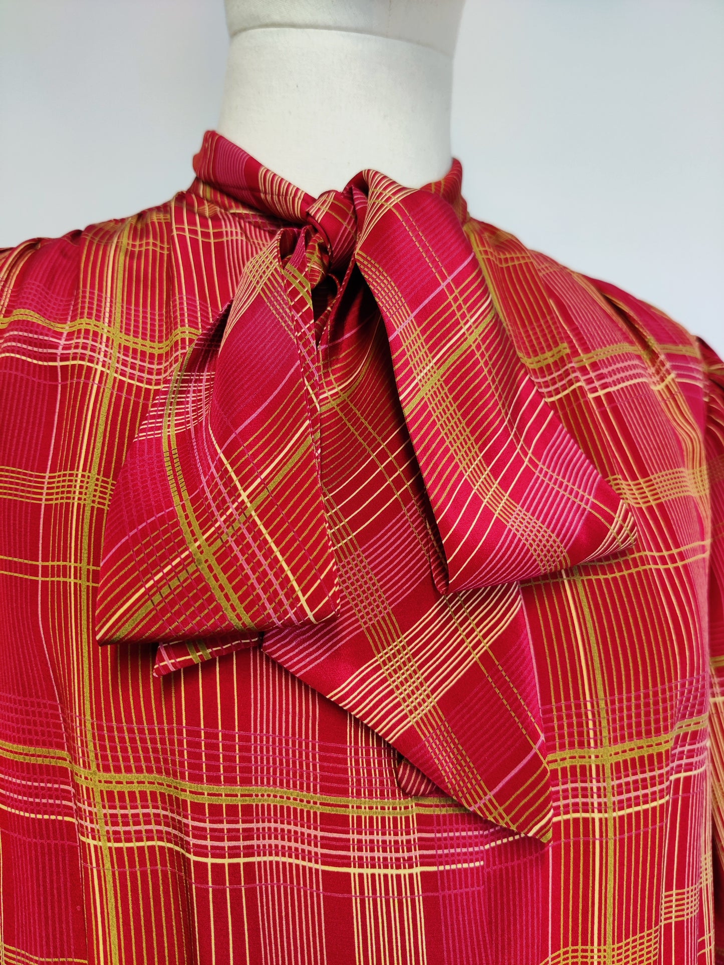 1970s Handmade 'Dior' Silk Dress