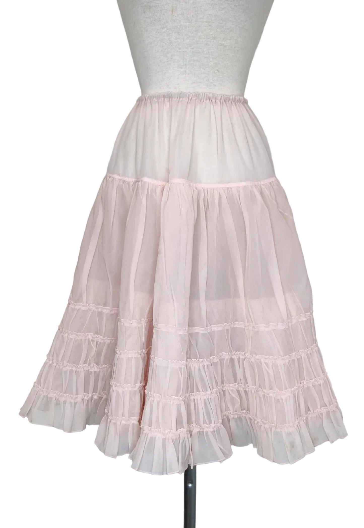 1950s Tiered Petticoat Skirt