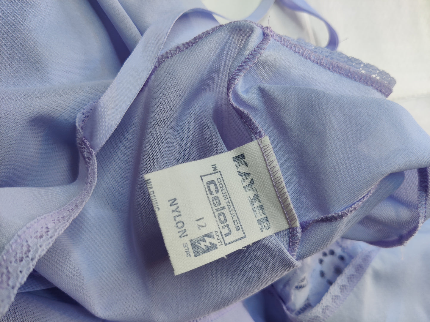 Vintage Lavender 1970s Teddy/Camiknickers