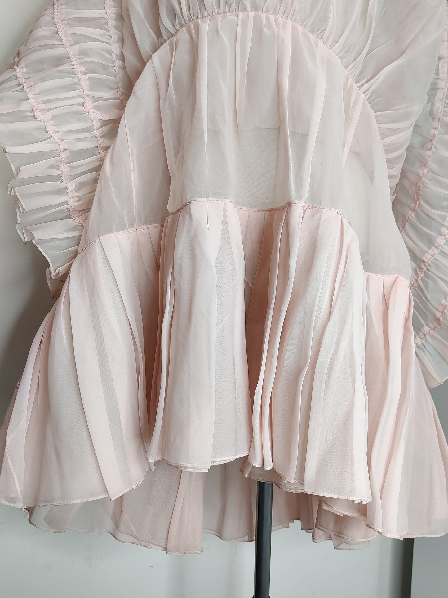 1950s Tiered Petticoat Skirt