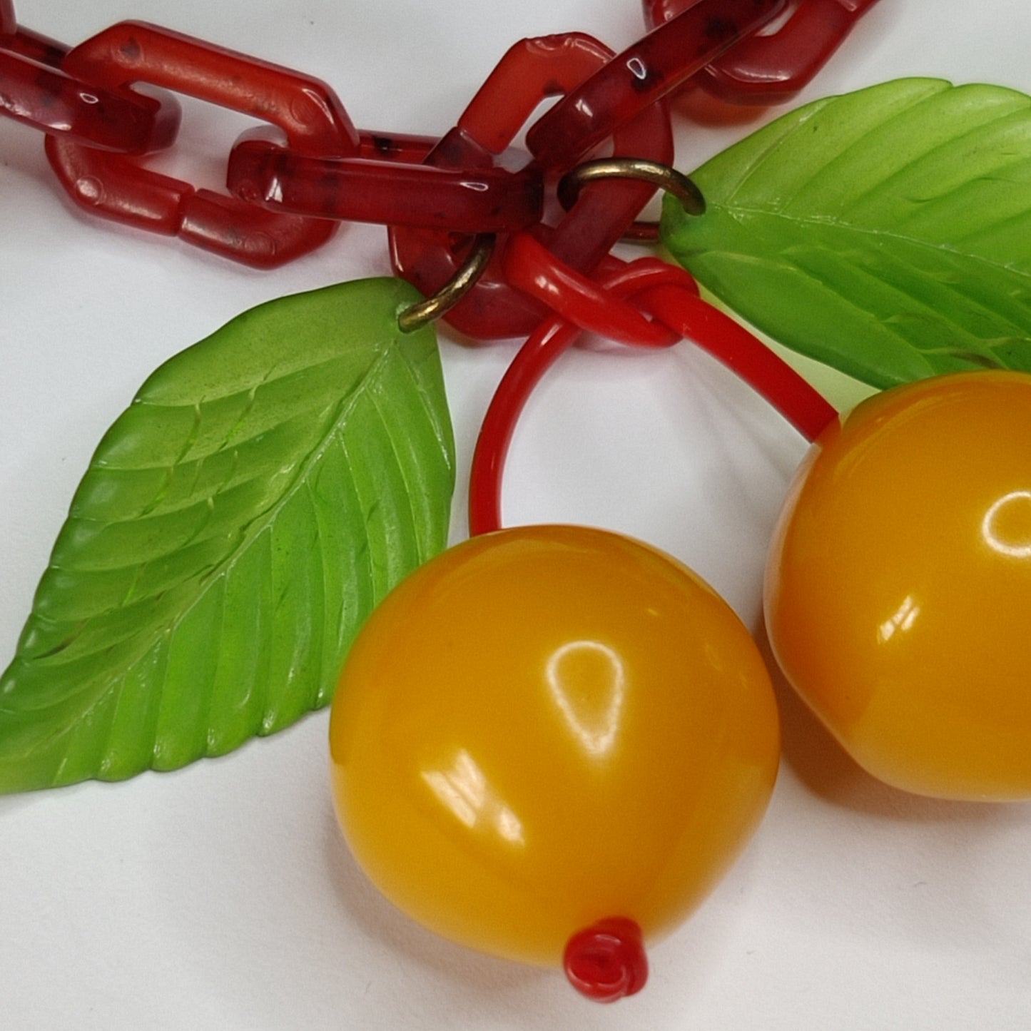 Vintage Fruit Necklace
