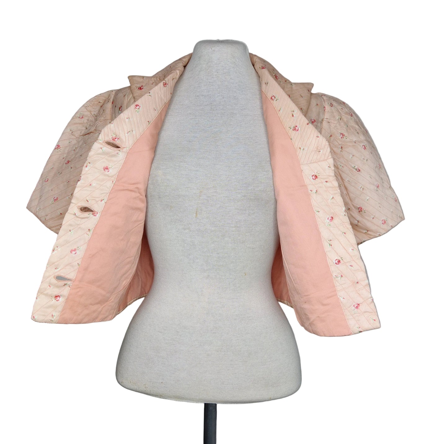 Vintage Floral Bed Jacket